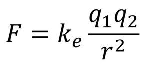 Coulomb's equation
